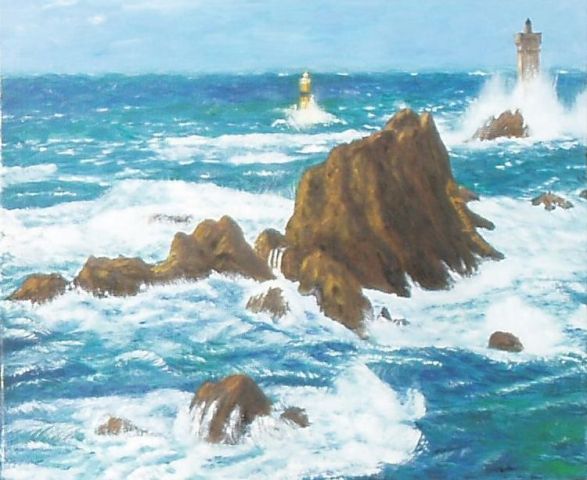 Pointe du Raz - Huile 2008 - 35x27cm