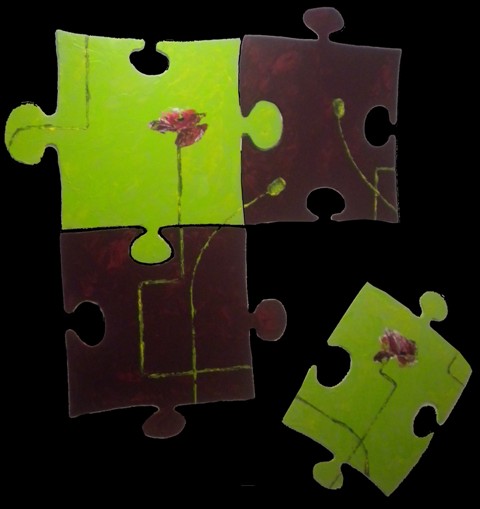 Puzzle 1 - Acrylique - 2011